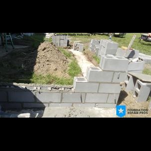 Concrete Walls Holicong Pennsylvania